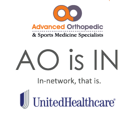 United Healthcare working with Advanced Ortho