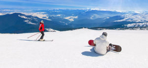 Snowboarder vs skier ankle injuries